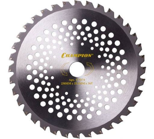 Нож с зубцами из твердого сплава Champion Dragon 36/230/25,4 (SRM-2305SI,SRM-2655SI)