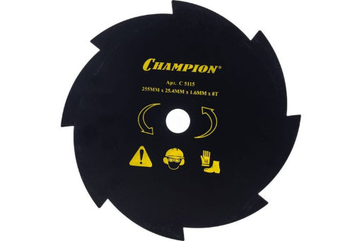 Нож для жесткой травы Champion 8/255/25,4 (Т283,Т284,125R,325RDx/Rx,323R,235R,FS80,85,100)